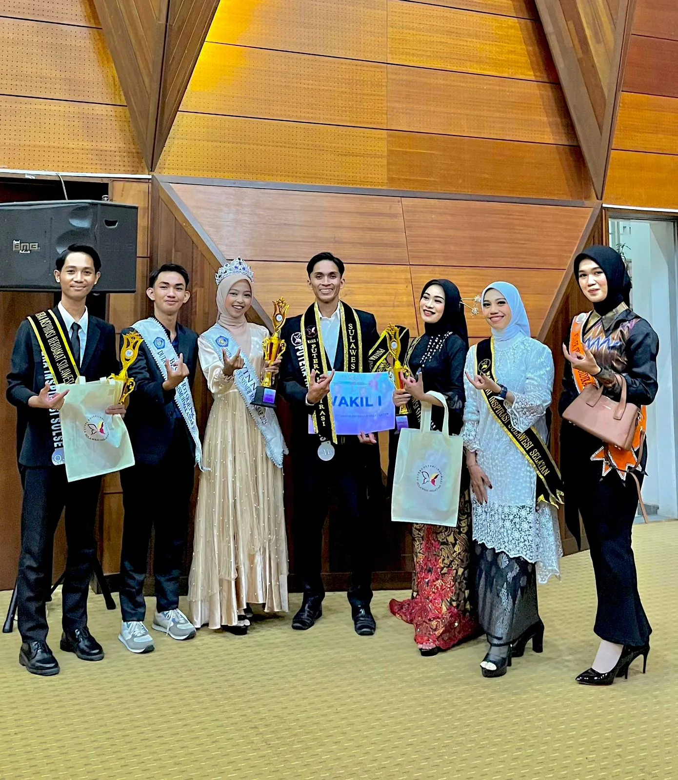 Mahasiswa Unismuh Makassar Raih Prestasi Gemilang di Ajang Putera Puteri Inspirasi Sulsel 2025