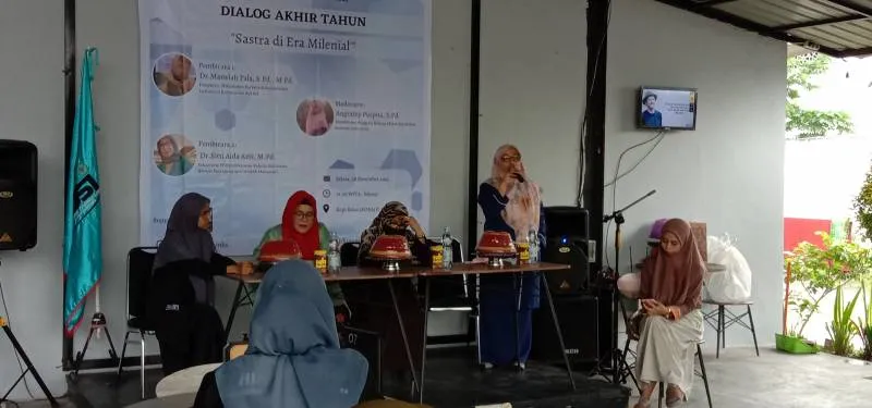 PBSI Unismuh Makassar Dialog Akhir Tahun Sastra di Era Millenial