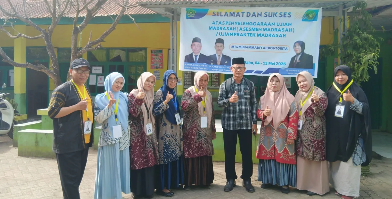 Mahasiswa Unismuh Gelar Penyuluhan Bahaya Rokok dan Disiplin di MTs Muhammadiyah Bontorita