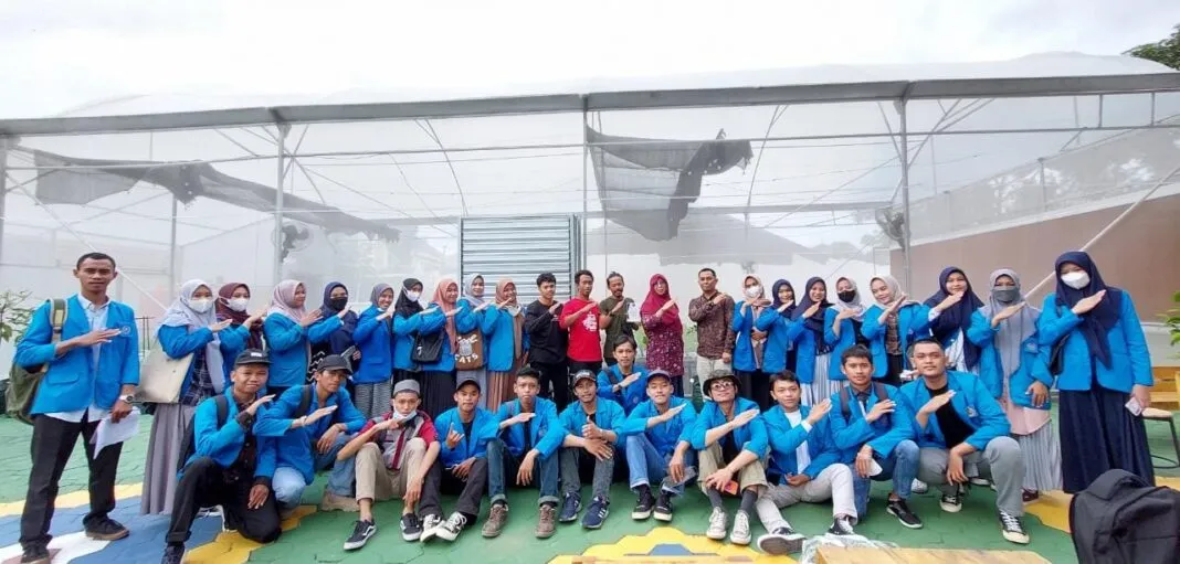 Perkuat Ketahanan Pangan, Mahasiswa Pertanian Unismuh Bersinergi Urban Farming Milineal Makassar