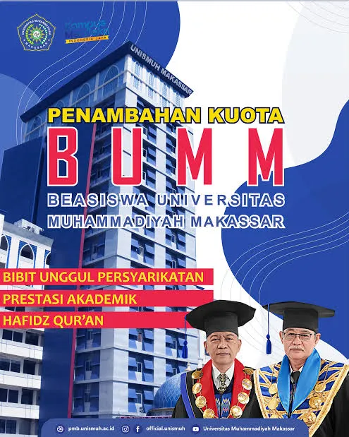 Unismuh Makassar Siapkan Anggaran 3,8 Miliar untuk Beasiswa 1600 Mahasiswa Baru Tahun 2023