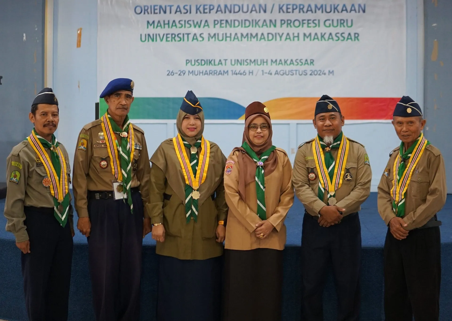 Mahasiswa PPG FKIP Unismuh Makassar Ikuti Diklat Kepanduan Hizbul Wathan
